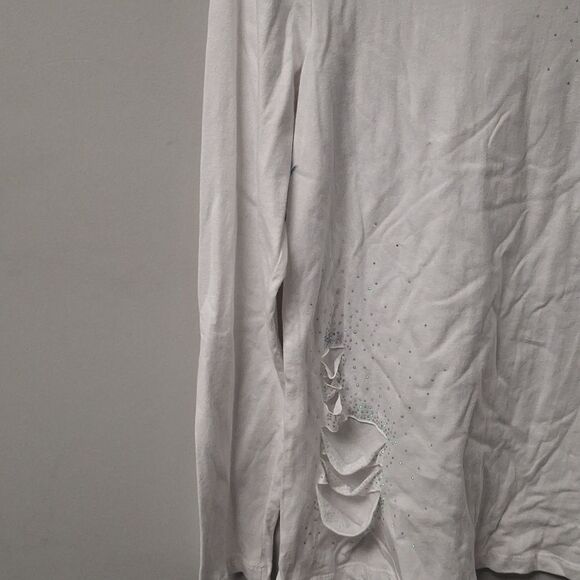 Vocal USA White Long/Sleeveless Tee - Picture 5 of 6